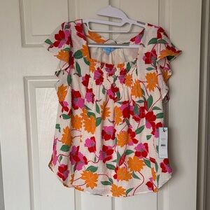 Draper James Floral Top